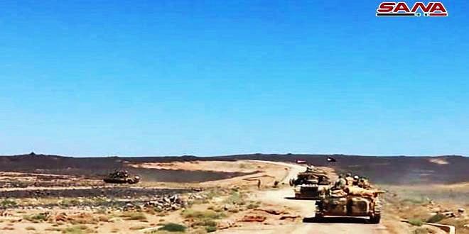 Syrian army liberates more areas in Sweida Badiyah
