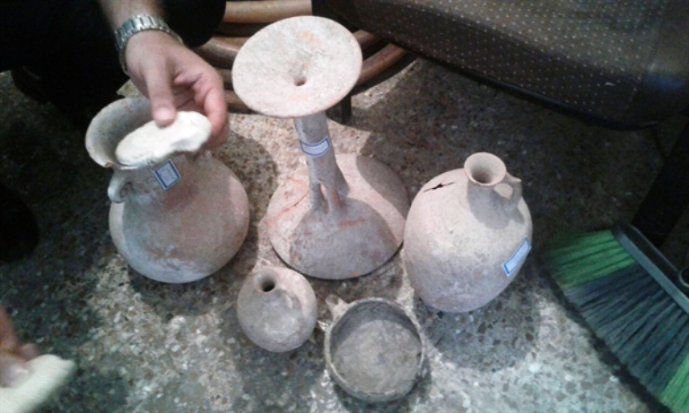 Antiques seized in N Iran