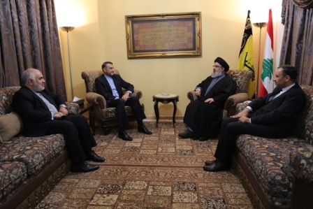 Nasrallah, Abdollahian review regional political events