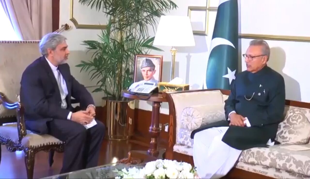 Iranian ambassador wishes speedy recovery to Pakistan President