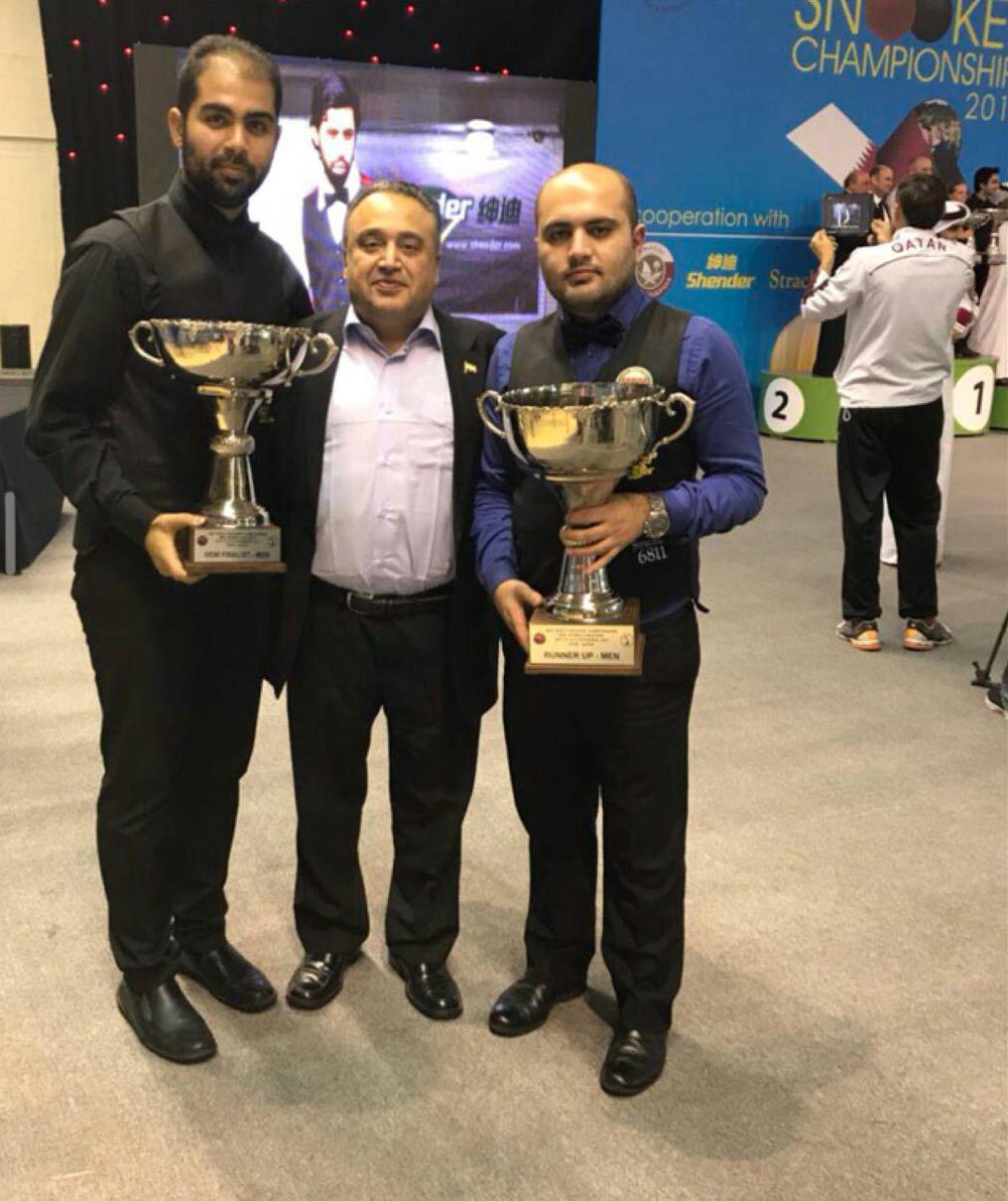 Iranian player runner-up in World Snooker Champs