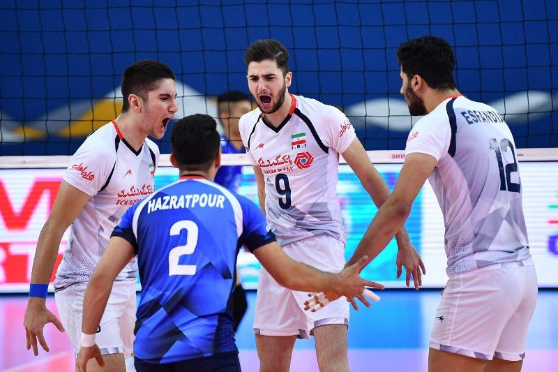 Iran advances to final stage of Asian volleyball c'ships