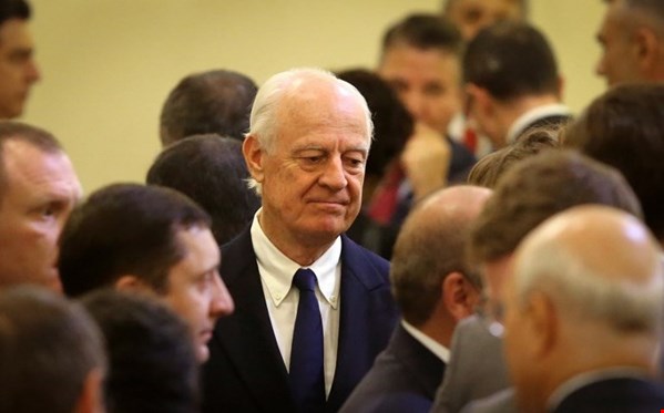 UN special envoy for Syria calls for immediate truce