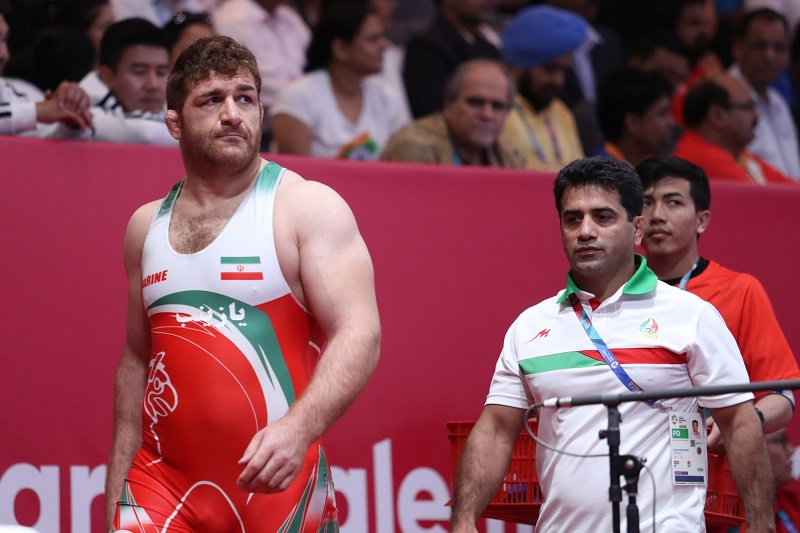 Iran bags 3rd gold medal in 2018 Asian Games' freestyle wrestling competitions