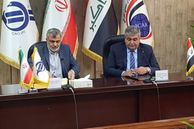 Iran, Iraq sign MoU on aviation cooperation