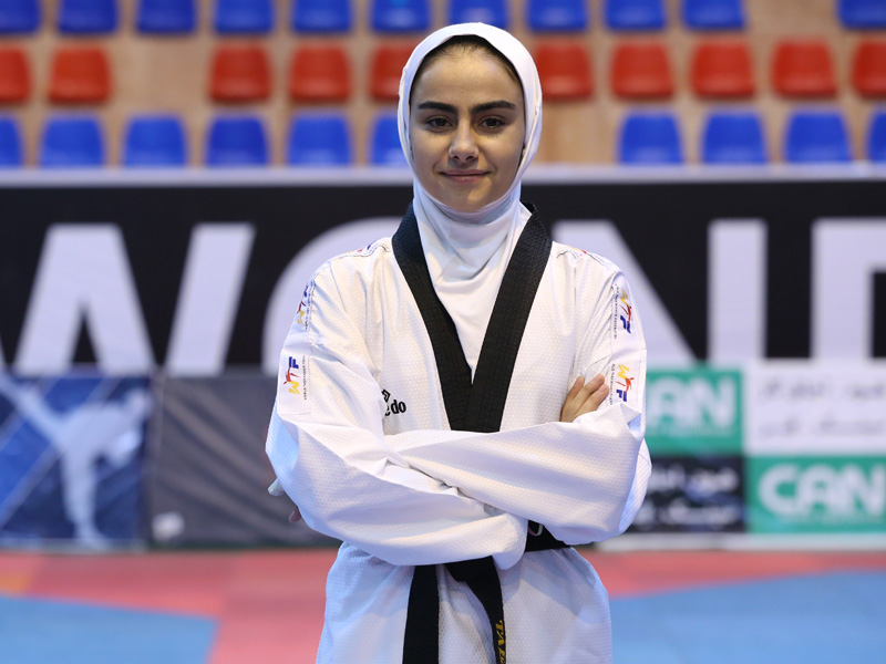 Iran taekwondoka bags silver at S.Korea Int’l Champs