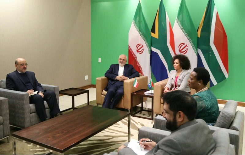 Iran, South Africa FMs discuss issues of mutual interest