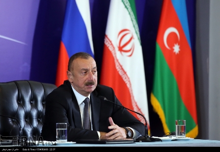 Azeri president describes Tehran trilateral meeting, congenial