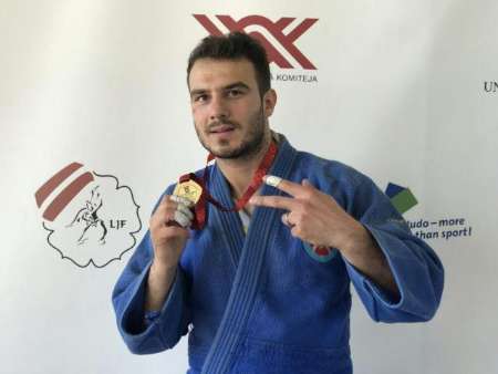 Iranian Judoka snatches gold medal in 2017 CSIT Games