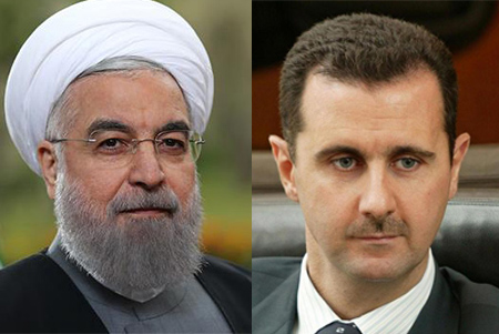 Bashar al-Assad congratulates President Rouhani on his re-election