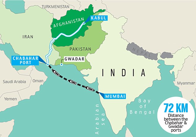 India inaugurates cargo transit route to Afghanistan via Iran