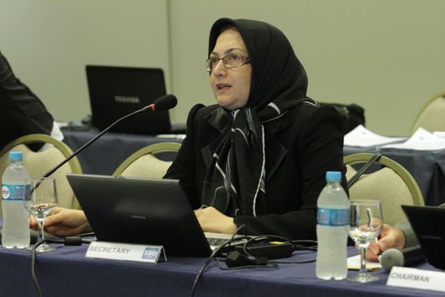 Iranian woman becomes ISO member