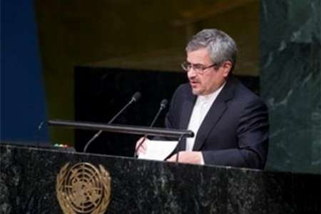 Iran UN Envoy: World should fight arm-twisting