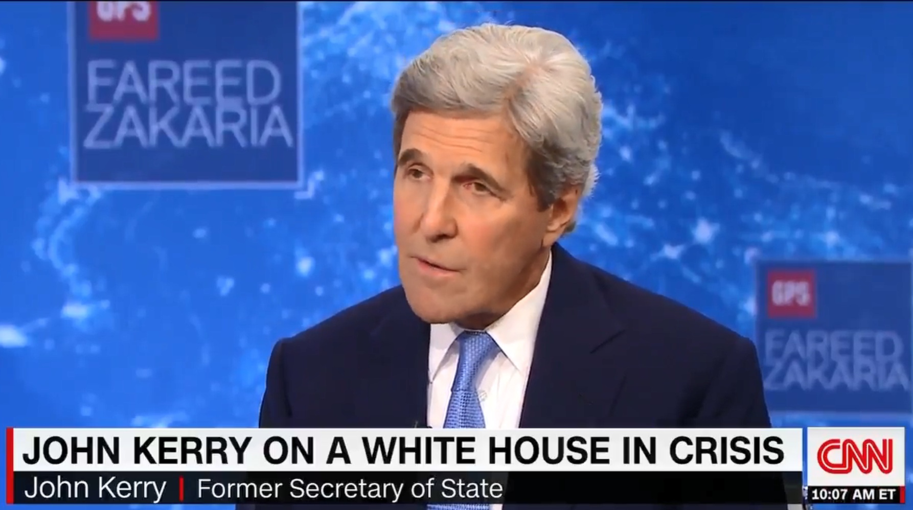 Kerry: Trump unable to govern America