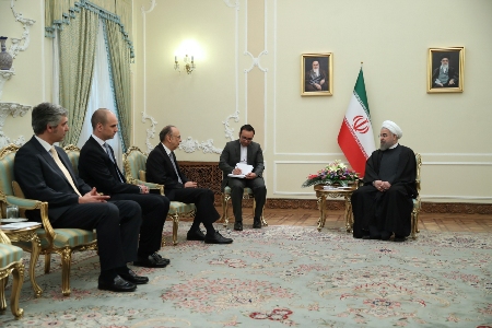 President Rouhani receives new Portuguese envoy in Tehran