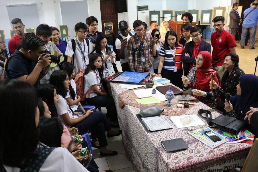 Iran-Philippines calligraphy exhibition held in Manila