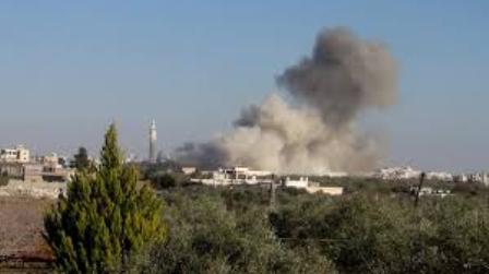 داعش مدعی شد: 40 غیرنظامی در حمله ائتلاف بین المللی به شهر رقه کشته شدند