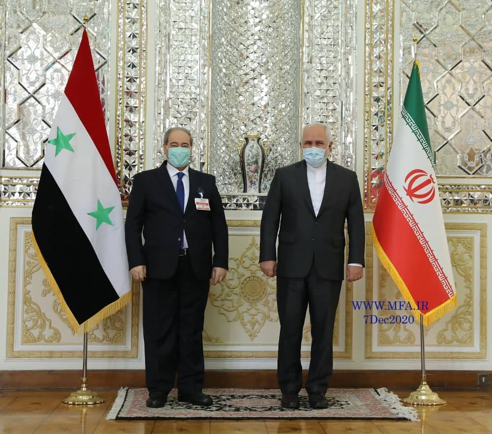 Zarif outlines details of talks with Syrian counterpart