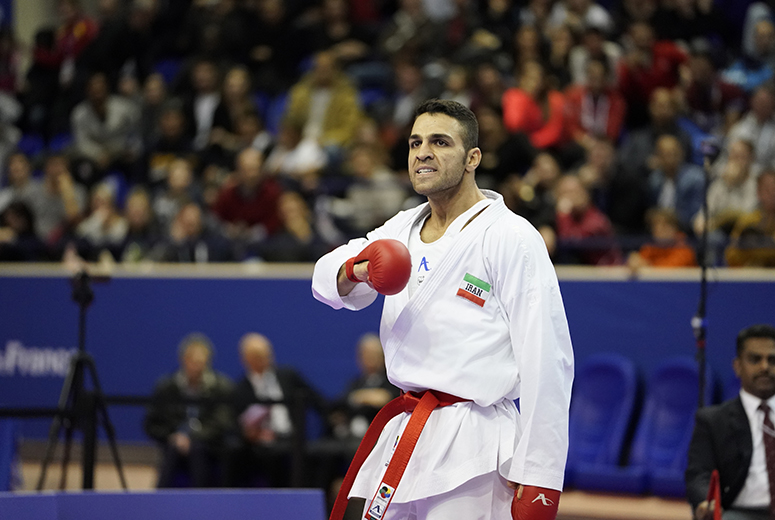 Iran earns colorful medals in China Karate-1