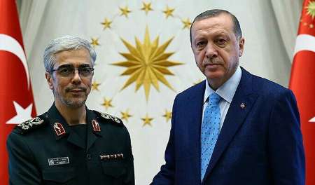 Iran's top general confers with Turkish president