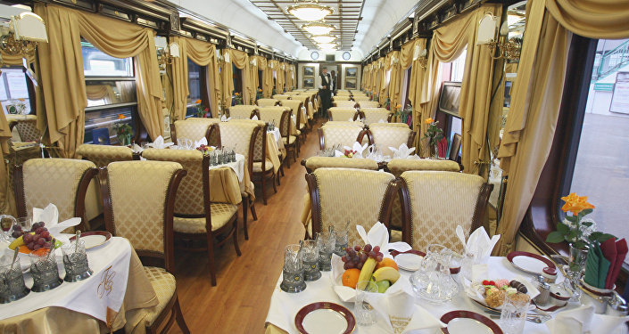 Russia's Golden Eagle Train to arrive in Tehran