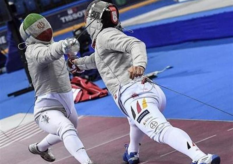 Iran sabre fencing team stands on world 4th ranking