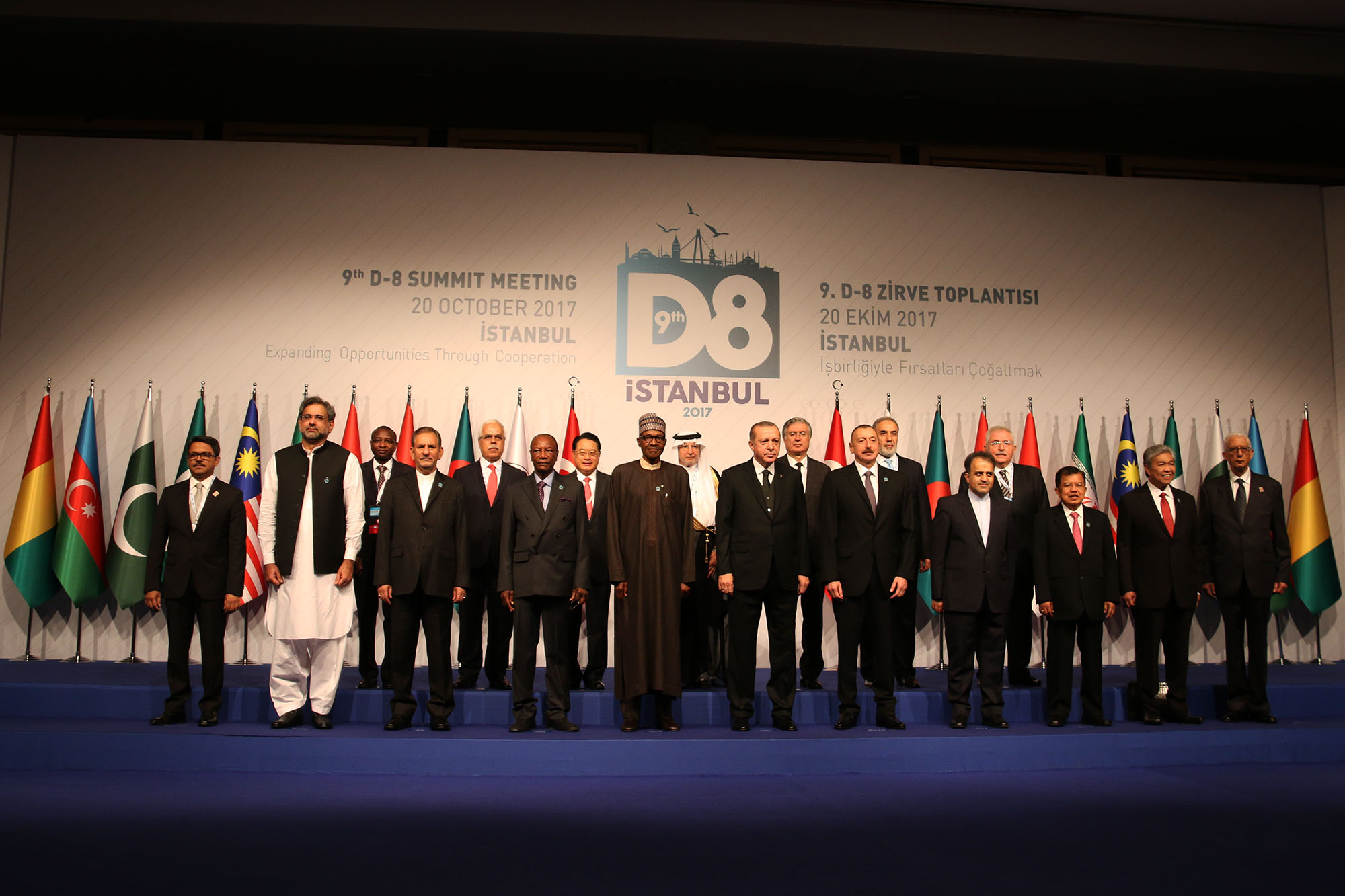D-8 Summit opens in Istanbul attended by Iran's 1st vice president