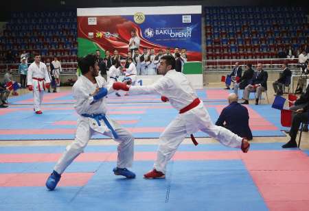 Iran ranks 2nd in Baku Int’l Karate Tournament