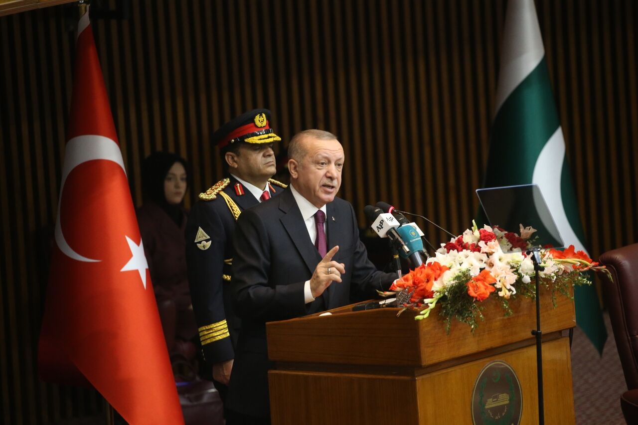 Trump seeking occupation of ME: Turkish President