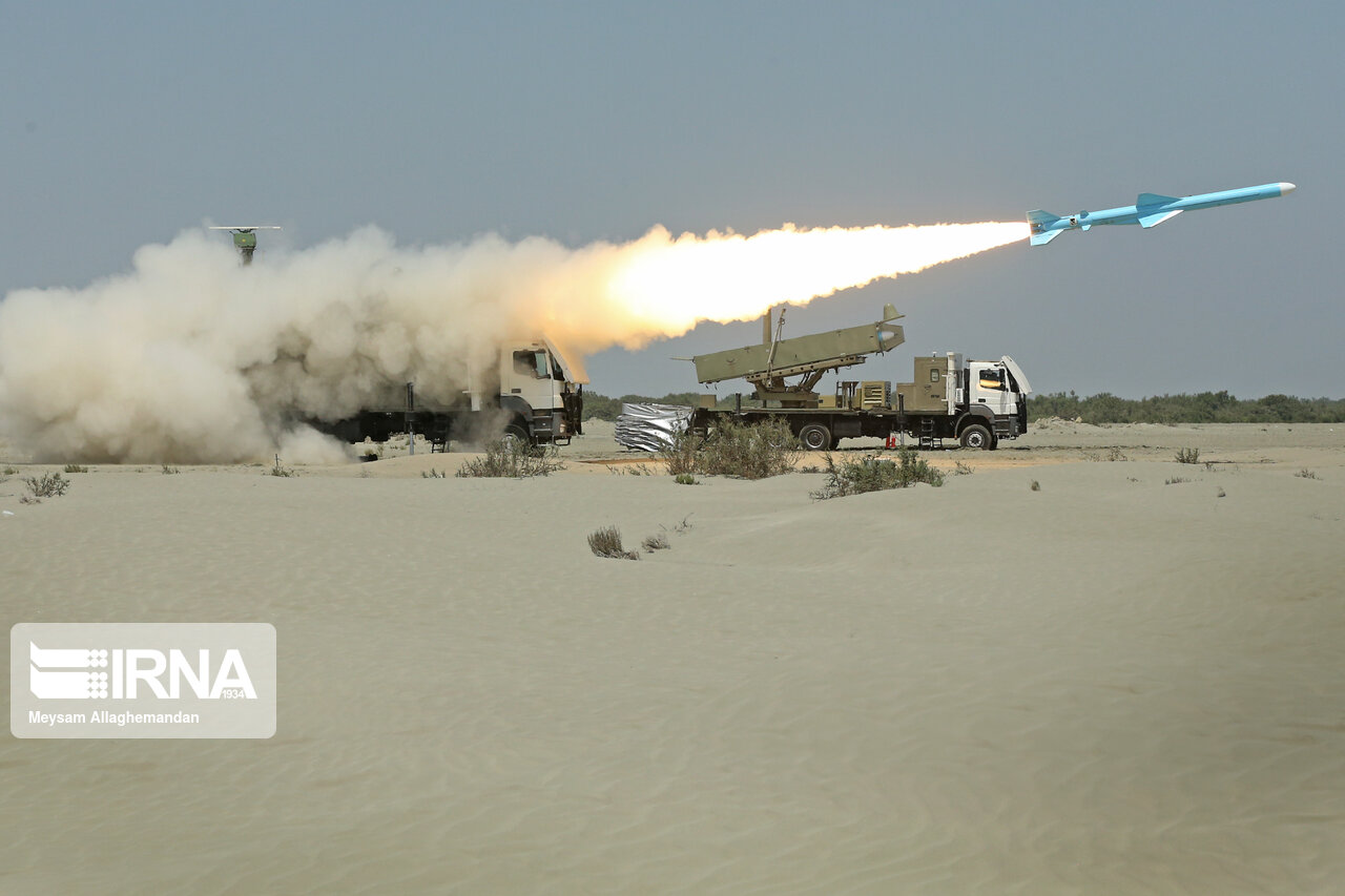 “Qader” missile fired in Zolfaqar-99 exercise