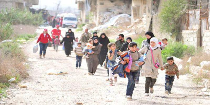 Over 6000 Syrians leave terrorist-held areas via safe corridors