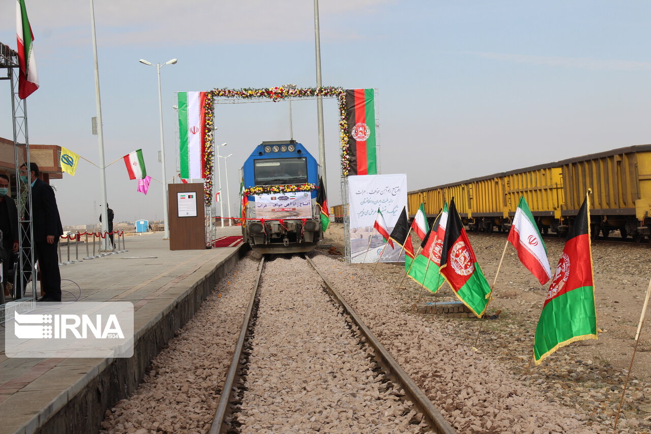 Khaf-Herat railway, east to west link with regional and international function