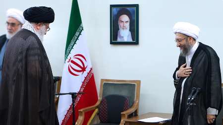 Supreme Leader receives Judiciary chief, staff