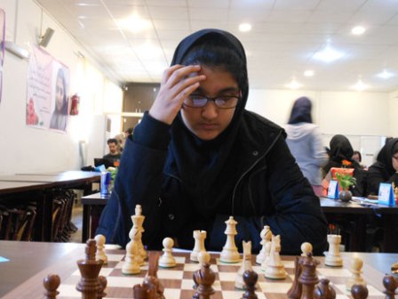 Iranian female chess player wins west Asian champs