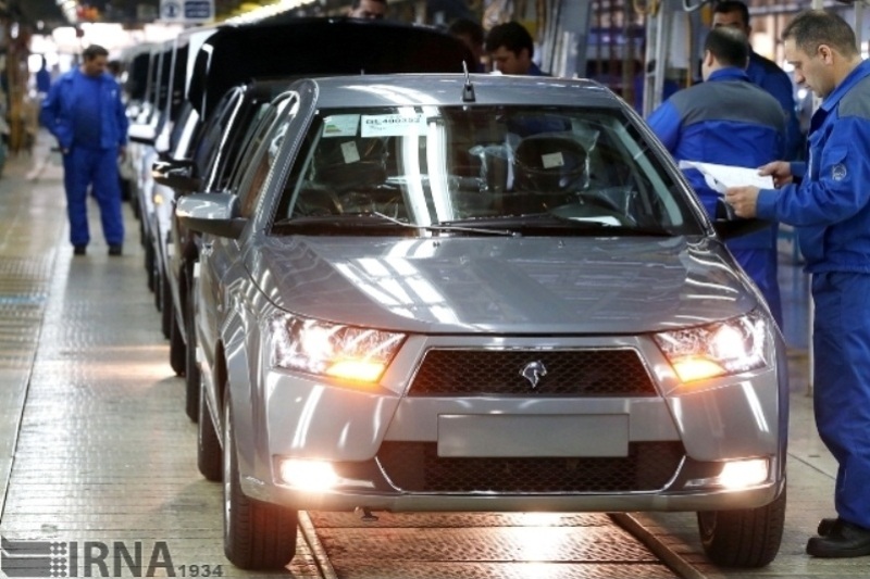 Iran's main automakers producing over 4,000 cars per day