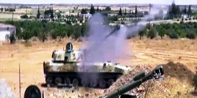 Syrian army repels terrorists infiltration attempts in Hama
