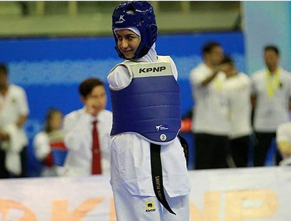 Iranian female Para Taekwondo athlete ranks first in world