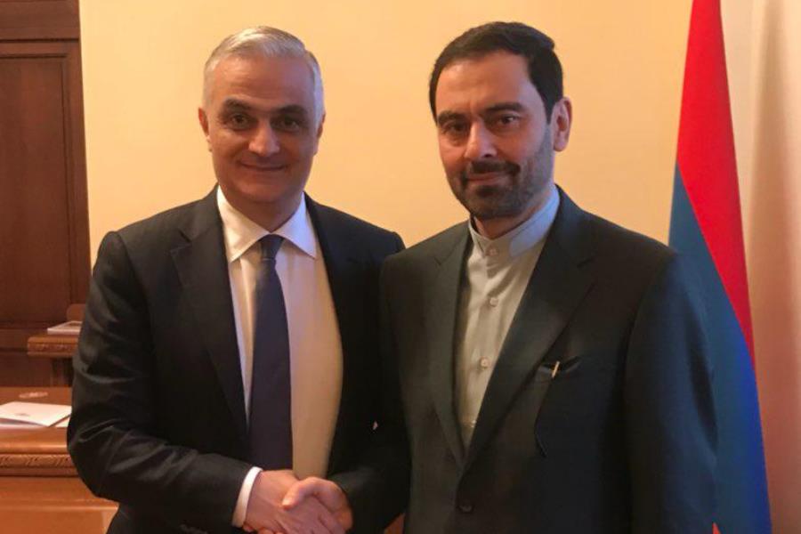 Iran, Armenia seeking to develop ties in Eurasia