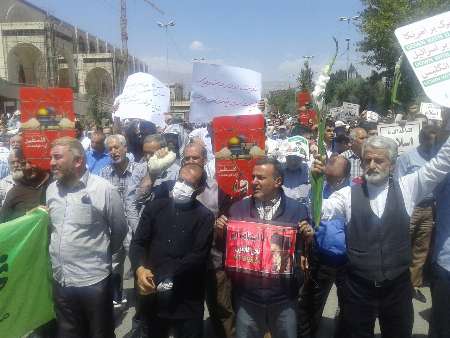 Anti-Zionist rally held after Tehran Friday prayers