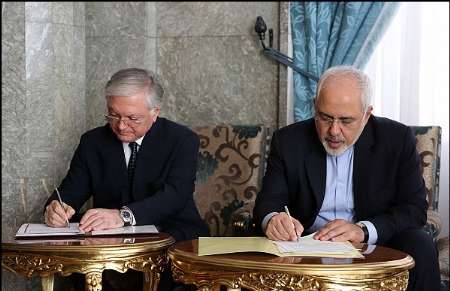 Iranian, Armenian foreign ministers exchange congratulations