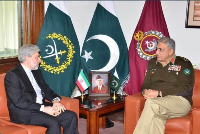 Pakistan Army Chief, Iran envoy discuss regional developments