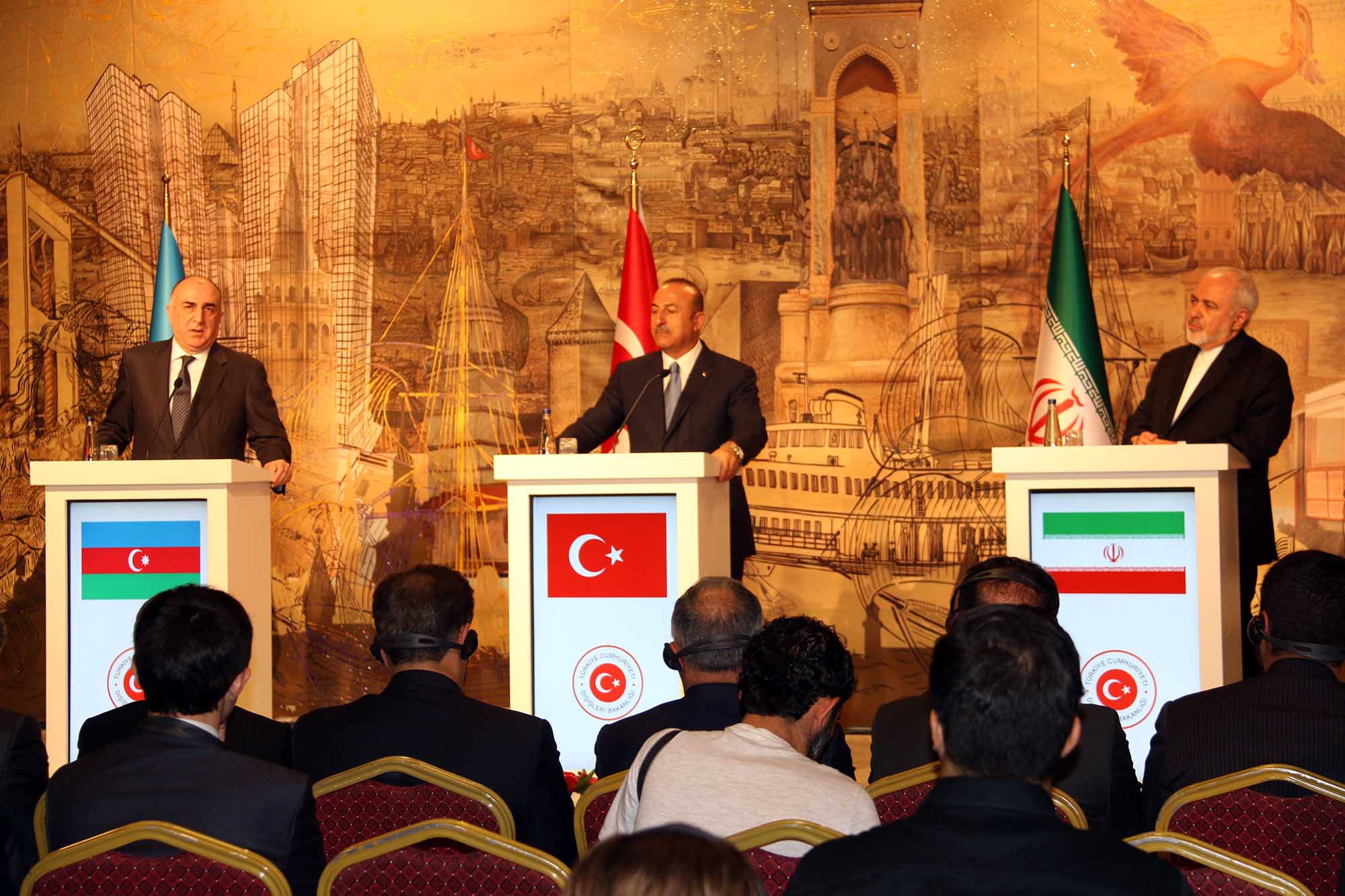 Zarif: Iran, Turkey, Azerbaijan share common stances