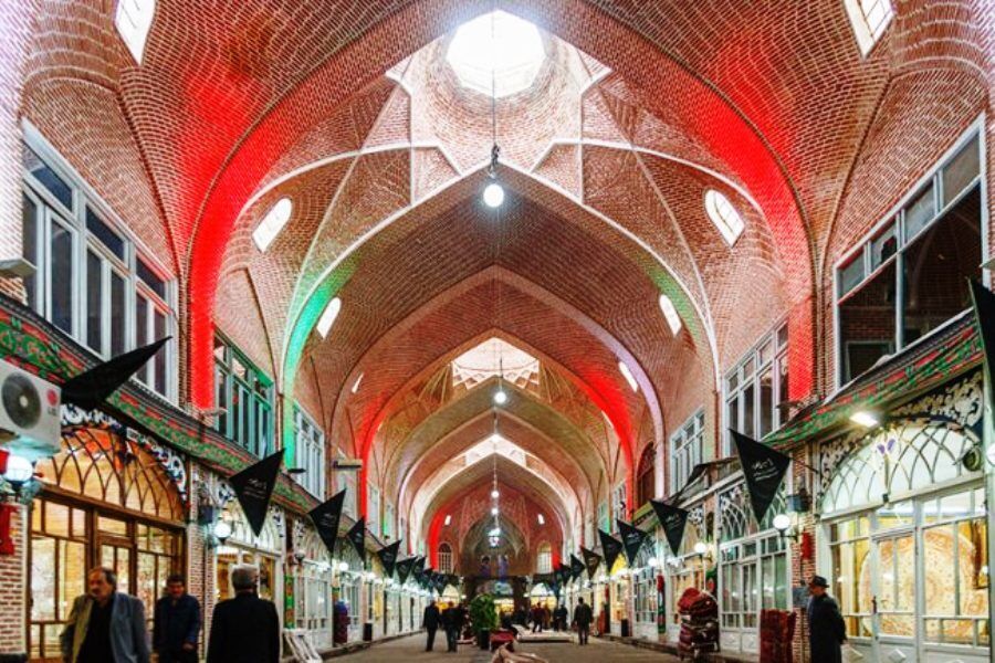 Tabriz Historic Bazaar; world’s largest and most interconnected complex