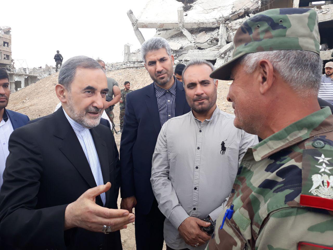 Iran's top advisor visits Eastern Ghouta