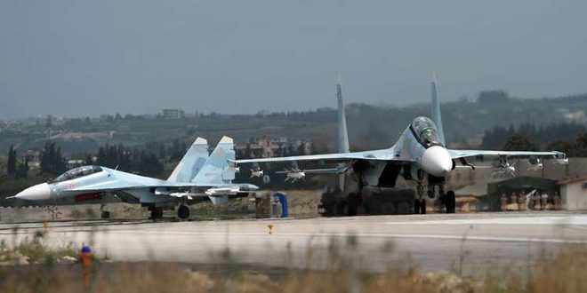 Russian air defenses down UAV in Hmeimim