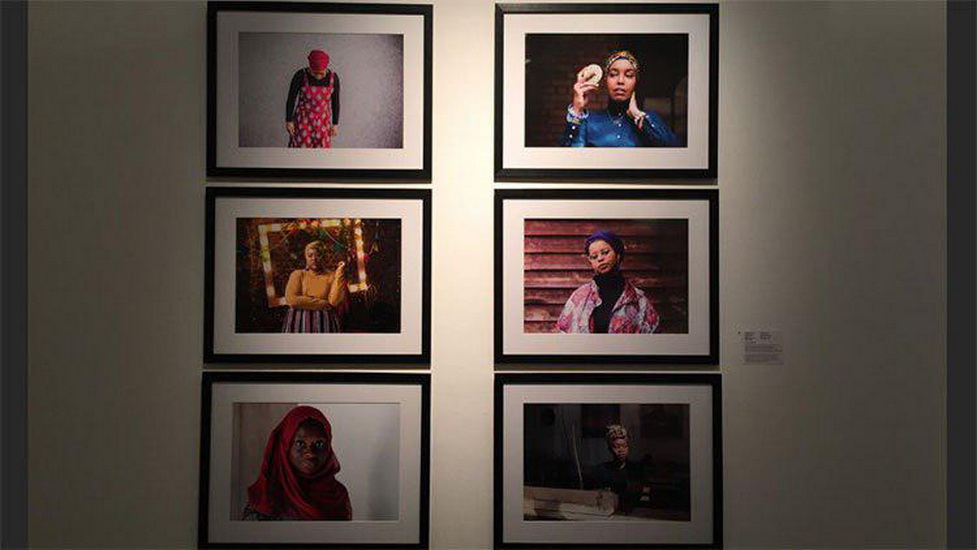 Muslim women fighting clichés in London art fair