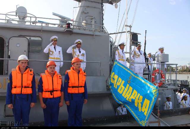 Kazakh peace flotilla leaves Iranian northern port