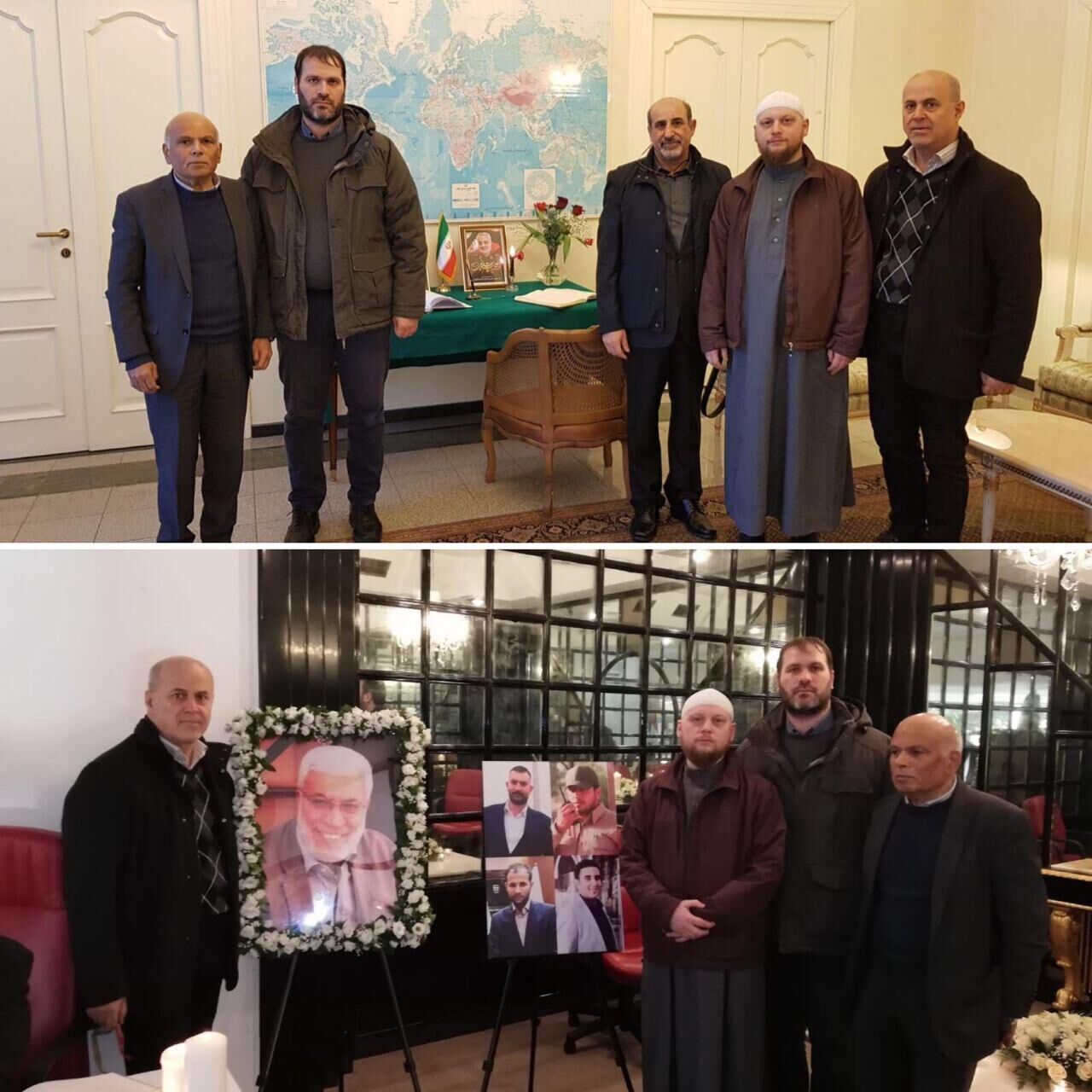 Iran’s Embassy in Rome opens memorial books for Gen. Soleimani, victims of air crash