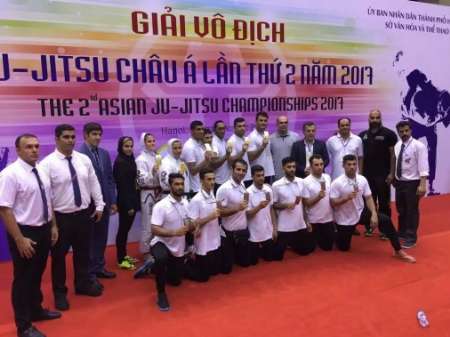 Iranian Ju-Jitsu teams seize 14 medals in 2017 Asian Champs