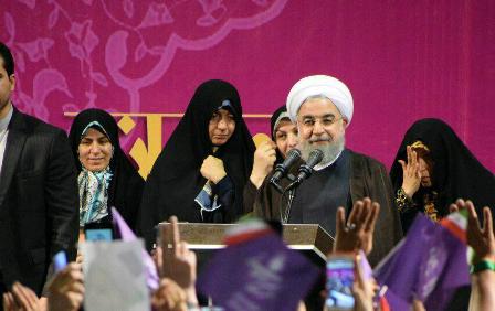 Rouhani: Women turnout in president elections to guarantee victory